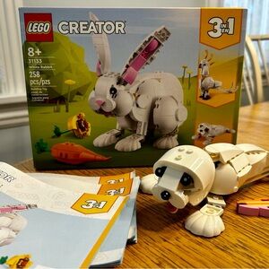 Lego Set Three-in-One White Rabbit #31133